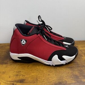 Nike Jordan 14 Retro Shoes Mens Size 7.5 Gym Red Toro Basketball 487471-006